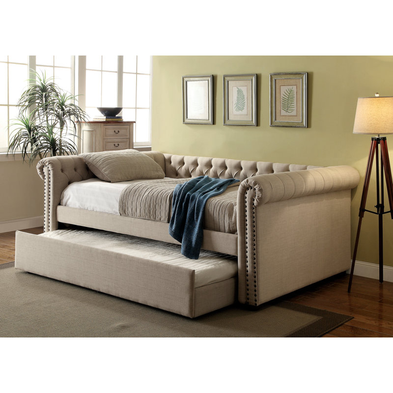 Dierking Queen Daybed with Trundle & Reviews Joss & Main